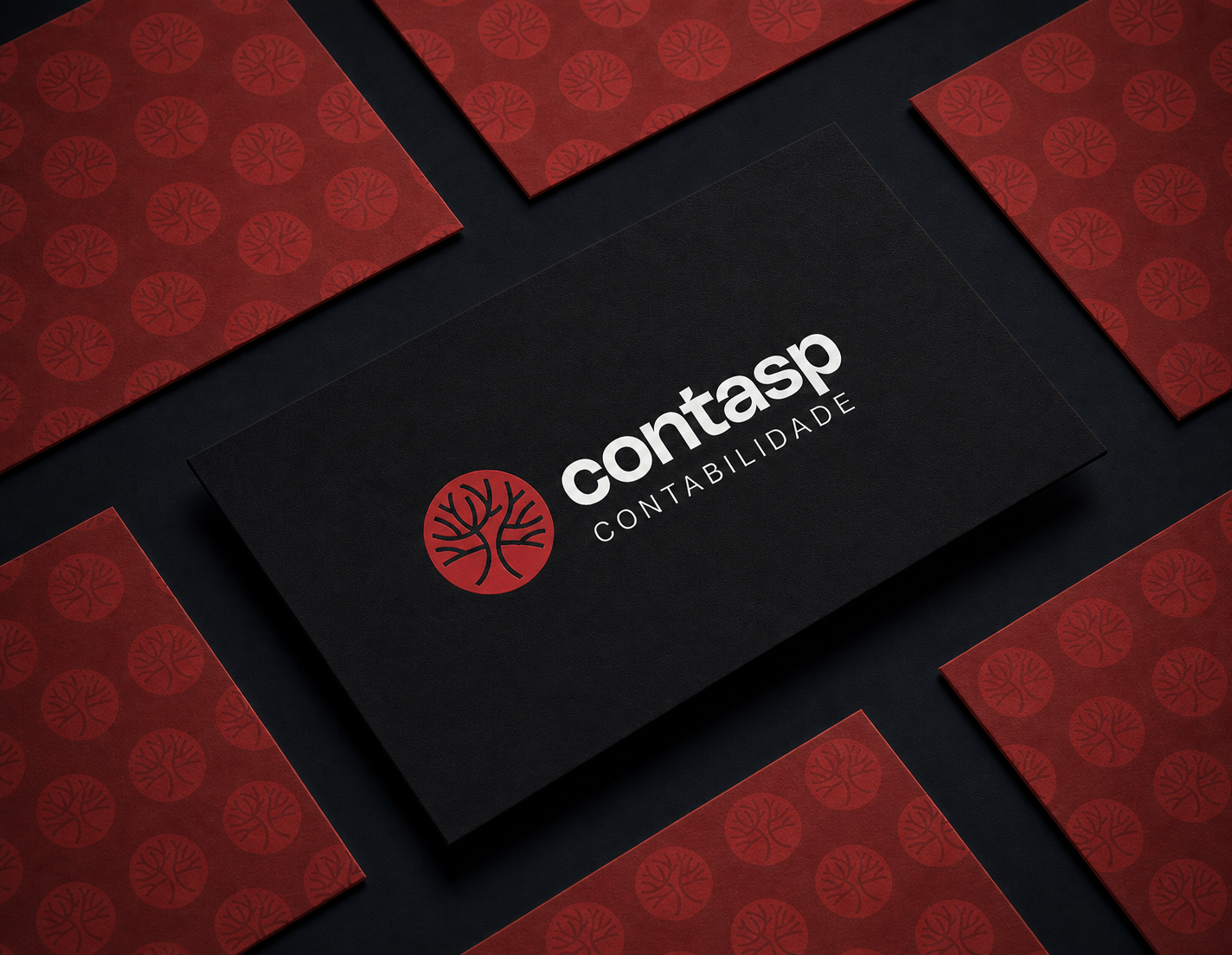 Cartões de visita Contasp