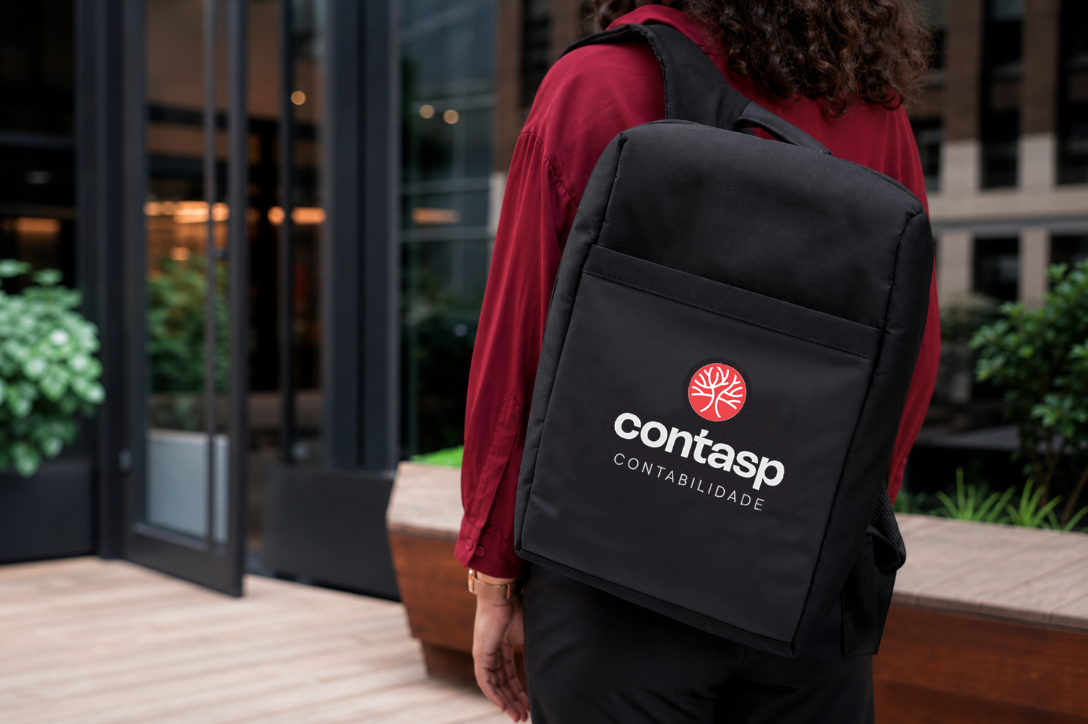 Mochila corporativa